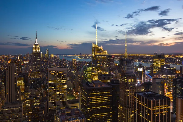 Nova Iorque Skyline, EUA — Fotografia de Stock