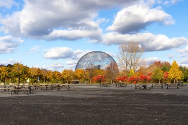 Sonbahar, Kanada Montreal şehir