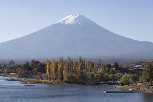 Mt.Fuji in autumn, Japan