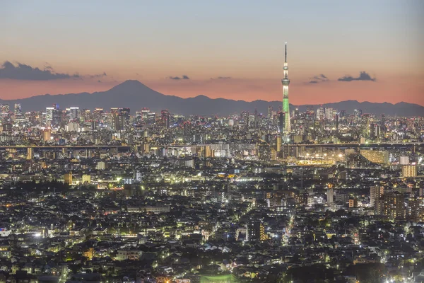 Tokyo città, Giappone — Foto Stock