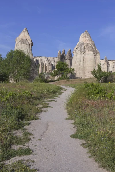 Cappadocia landskap, Turkiet — Stockfoto