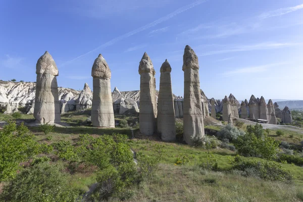 Cappadocia paesaggio, Turchia — Foto Stock