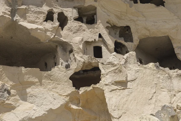 Cavusin casa antigua en Capadocia, Turquía — Foto de Stock