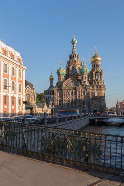 St.Petersburg, Rusya Federasyonu, kan üzerinde kurtarıcı Kilisesi