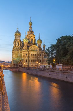 St.Petersburg, Rusya Federasyonu, kan üzerinde kurtarıcı Kilisesi