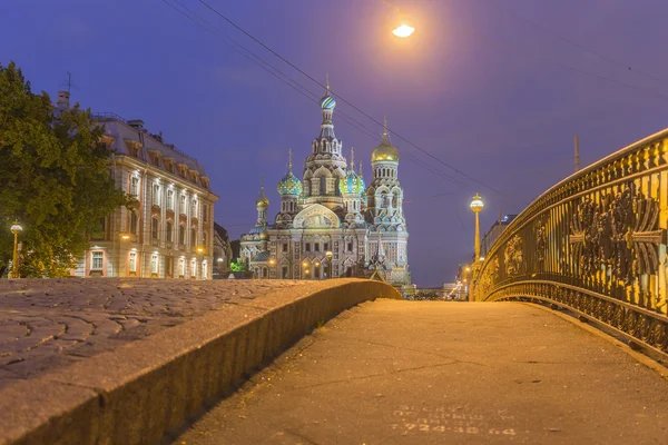 Igreja do Salvador em Sangue em São Petersburgo, Rússia — Fotografia de Stock