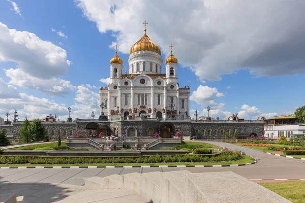 Kathedraal van Christus de Verlosser in Moskou, Rusland — Stockfoto