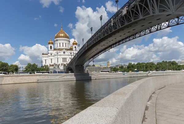 Kathedraal van Christus de Verlosser in Moskou, Rusland — Stockfoto