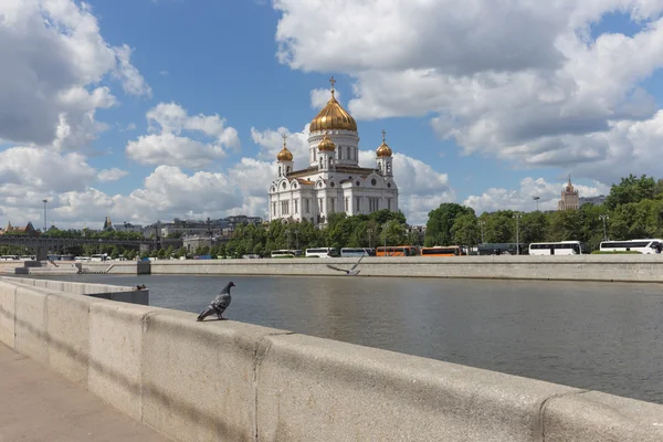 Собор Христа Спасителя в Москве, Россия — стоковое фото