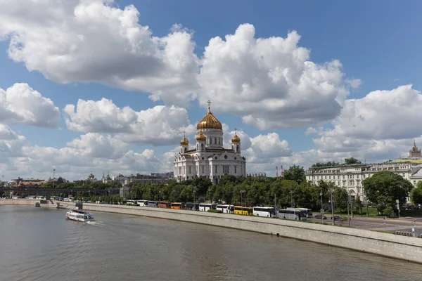 Catedral de Cristo Salvador em Moscou, Rússia — Fotografia de Stock