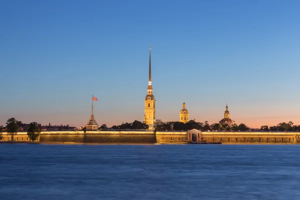 Peter en Paul Fort Sint-Petersburg, Rusland — Stockfoto