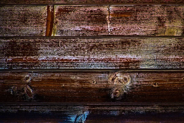 Brown Horizontal Wooden Panel Rough Wood Wallpaper Background — Stock Photo, Image