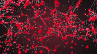 Video konsepti - virüsle enfekte olmuş vücut hücreleri aşıyla kademeli olarak iyileşiyor, yeni sağlıklı bağlantılar geliştirmek bağışıklığı geliştiriyor