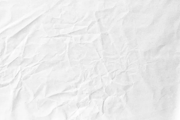 Texture Carta Sfondo Bianco Stropicciato — Foto Stock