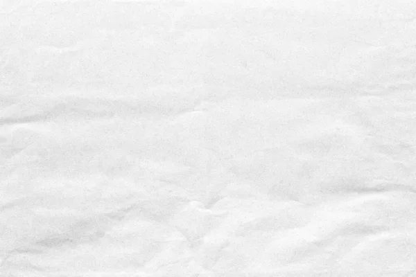 Textura Papel Fondo Kraft Arrugado Blanco — Foto de Stock