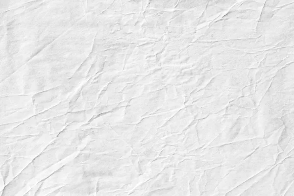White Paper Crumpled Details Texture — Stock Photo, Image