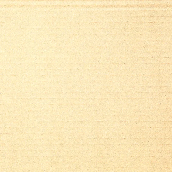 Brown Yellow Carton Box Horizontal Lines Paper Background Texture — Stock Photo, Image