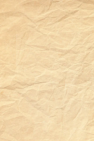 Crumpled Yellow Background Paper Texture — Stock Photo, Image