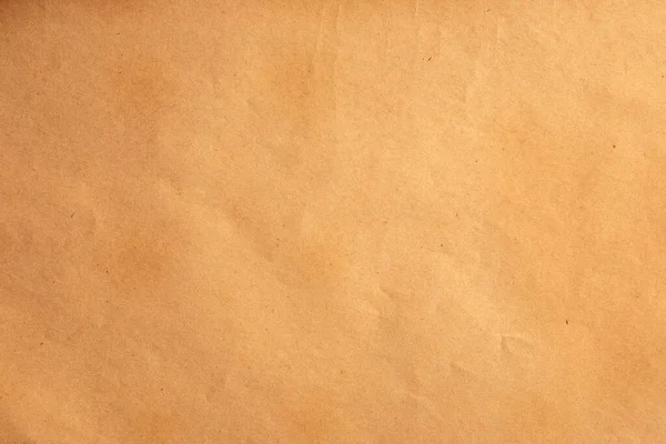 Kahverengi Kraft kağıt hamuru makro dokusu hafif kırışıklık ile yakın çekim