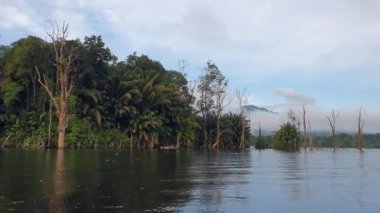 Milford Ses ve Kuşkulu Ses 'in Dağları ve Fiyortları, Yeni Zelanda. Bengoh Vadisi, Sarawak.