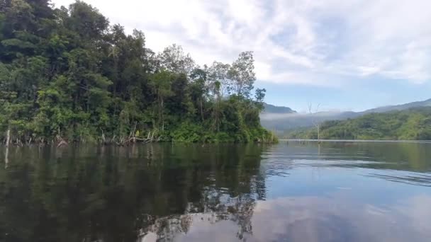 Góry Fiordy Milford Sound Doubtful Sound Nowa Zelandia Dolina Bengoh — Wideo stockowe