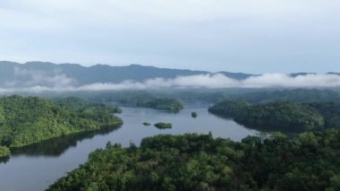 Milford Ses ve Kuşkulu Ses 'in Dağları ve Fiyortları, Yeni Zelanda. Bengoh Vadisi, Sarawak.