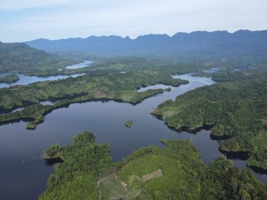 Milford Ses ve Kuşkulu Ses 'in Dağları ve Fiyortları, Yeni Zelanda. Bengoh Vadisi, Sarawak.