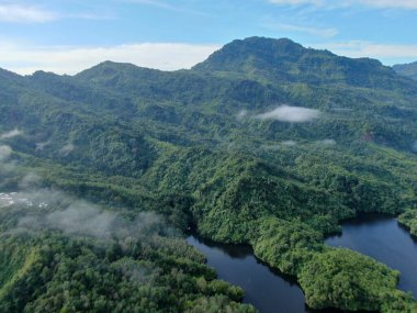 Milford Ses ve Kuşkulu Ses 'in Dağları ve Fiyortları, Yeni Zelanda. Bengoh Vadisi, Sarawak.