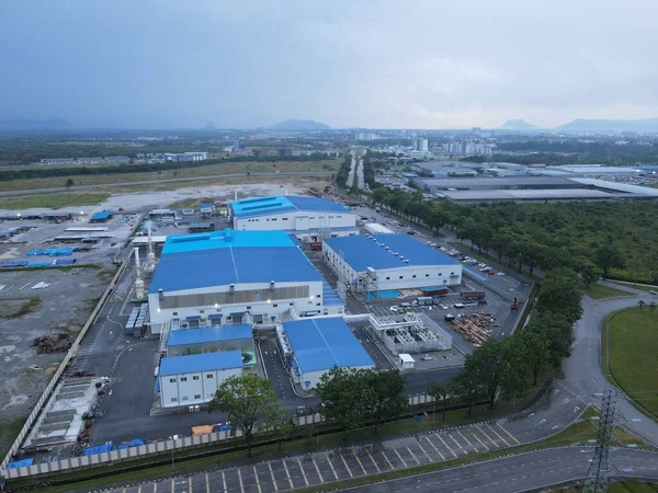 Kuching Sarawak Malásia Novembro 2020 Zona Industrial Leve Samajaya Onde — Fotografia de Stock