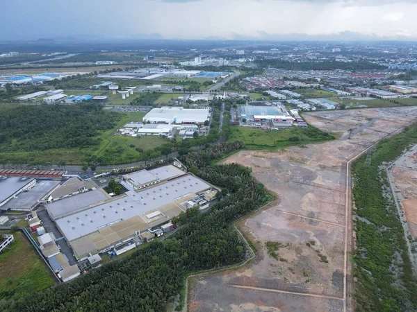 Kuching Sarawak Malasia Noviembre 2020 Zona Industrial Luz Samajaya Donde — Foto de Stock