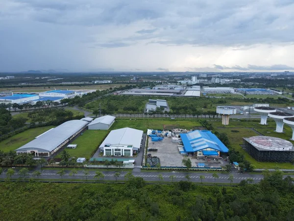 Kuching Sarawak Malasia Noviembre 2020 Zona Industrial Luz Samajaya Donde — Foto de Stock