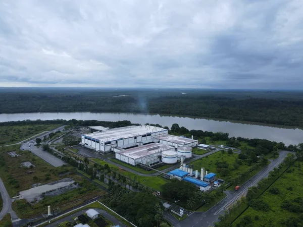 Kuching Sarawak Malasia Noviembre 2020 Zona Industrial Luz Samajaya Donde — Foto de Stock