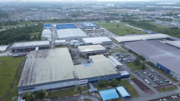 Kuching Sarawak Malaysia Листопада 2020 Samajaya Light Industrial Zone Розташовані — стокове відео