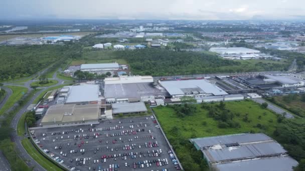 Kuching Sarawak Malaysia November 2020 Samajaya Light Industrial Zone All — 图库视频影像