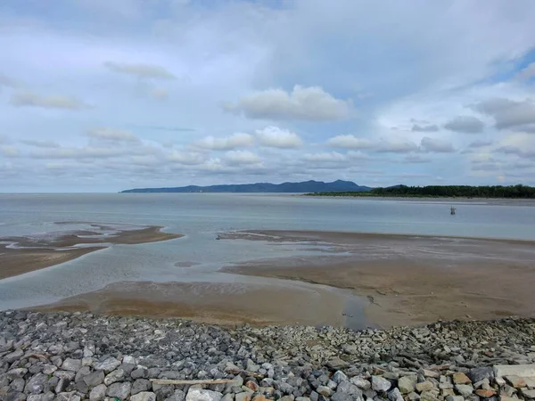 Buntal Sarawak Malaysia December 2020 Beautiful Fishing Village Buntal Sarawak — 스톡 사진