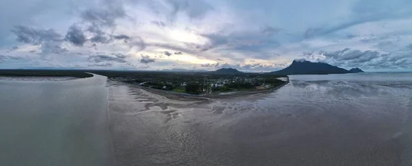 Buntal Sarawak Malaysia December 2020 Beautiful Fishing Village Buntal Sarawak — 스톡 사진