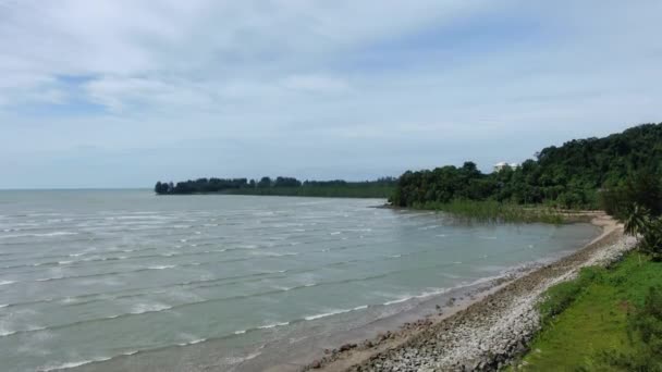 Buntal Sarawak Malaisie Décembre 2020 Magnifique Village Pêcheurs Buntal Sarawak — Video