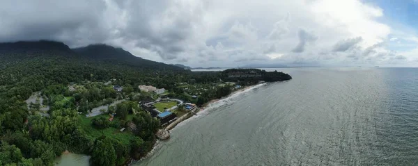 Santubong Sarawak Malasia Diciembre 2020 Fotografías Aéreas Creativas Las Playas —  Fotos de Stock