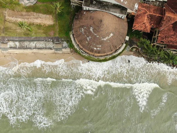 Santubong Sarawak Maleisië December 2020 Creatieve Luchtfoto Van Santubong Damai — Stockfoto