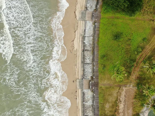 Santubong Sarawak Malajzia December 2020 Creative Aerial Shots Santubong Damai — Stock Fotó