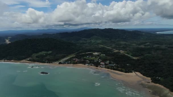 Telok Teluk Melano Sahil Plajı Sarawak Borneo Adası Nın Tanjung — Stok video