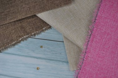 Çuval bezinden yapılan güzel Soyut Arkaplan resimleri