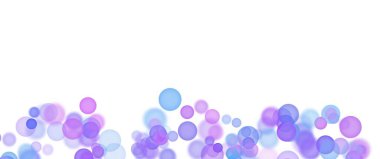 Rastgele ve Yaratıcı Bokeh Işık Kabarcıklarının Çizimleri