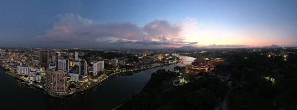 Кучинг Саравак Малайзия Апреля 2021 Года Достопримечательности Туристические Достопримечательности Города — стоковое фото
