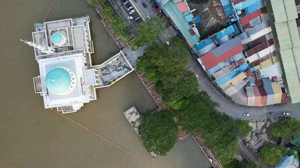 Kuching Sarawak Maleisië Mei 2021 Gebouwen Bezienswaardigheden Het Landschap Van — Stockfoto