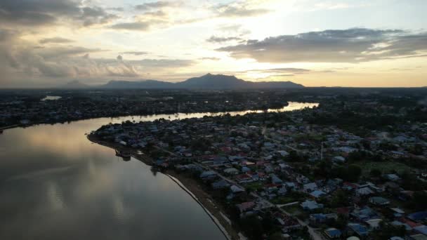 Kuching Sarawak Malaysia Μαΐου 2021 Κτίρια Αξιοθέατα Και Τοπίο Της — Αρχείο Βίντεο