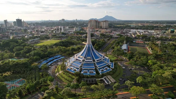 Kuching Sarawak Malásia Maio 2021 Edifícios Marcos Paisagens Cidade Kuching — Fotografia de Stock