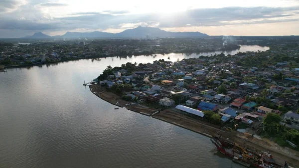 Kuching Sarawak Malaysia May 2021 Building Landmarks Stances Kuching City — 스톡 사진