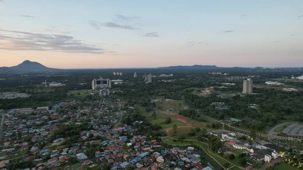 Kuching Sarawak Malaysia Травня 2021 Будинки Пам Ятки Пейзажі Кучінга — стокове фото