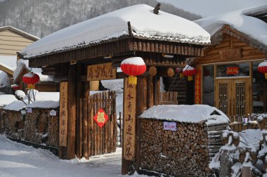 Harbin, Çin 6 Ocak 2026: Harbin 'in Kar Köyü